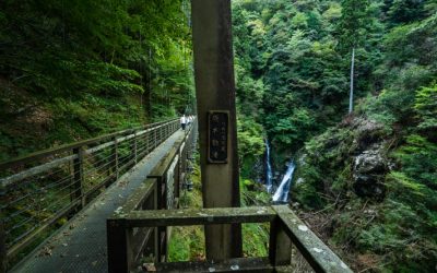 【播州唯一】「日本の滝１００選」に選ばれた宍粟市・原不動滝
